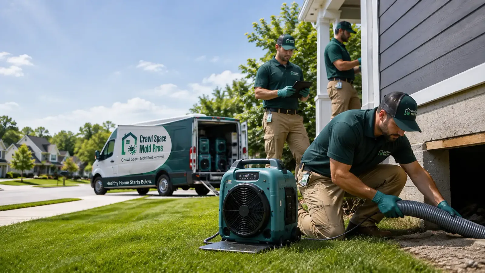 Crawl Space Mold Removal in Malta, IL